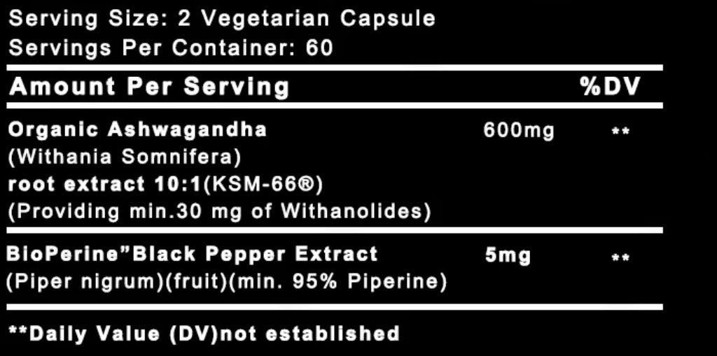 Ashwagandha Ksm-66