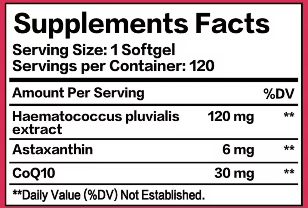 Astaxanthin + CoQ10