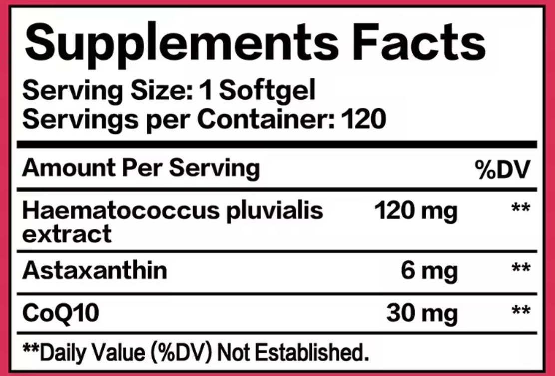 Astaxanthin + CoQ10